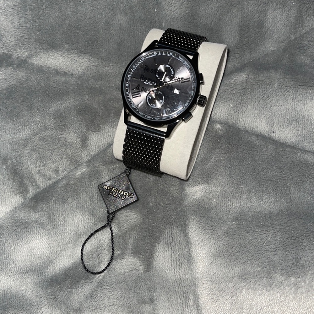 Akribos (Black) Watch